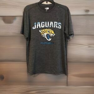 Jacksonville Jaguars Men's M NFL T-Shirt Dark Gray Football Jaguars Logo Top
